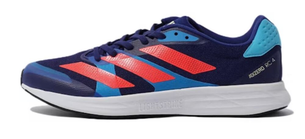 NEW ADIDAS Adizero RC 4 M Men's 10 GZ0181 Blue Turbo